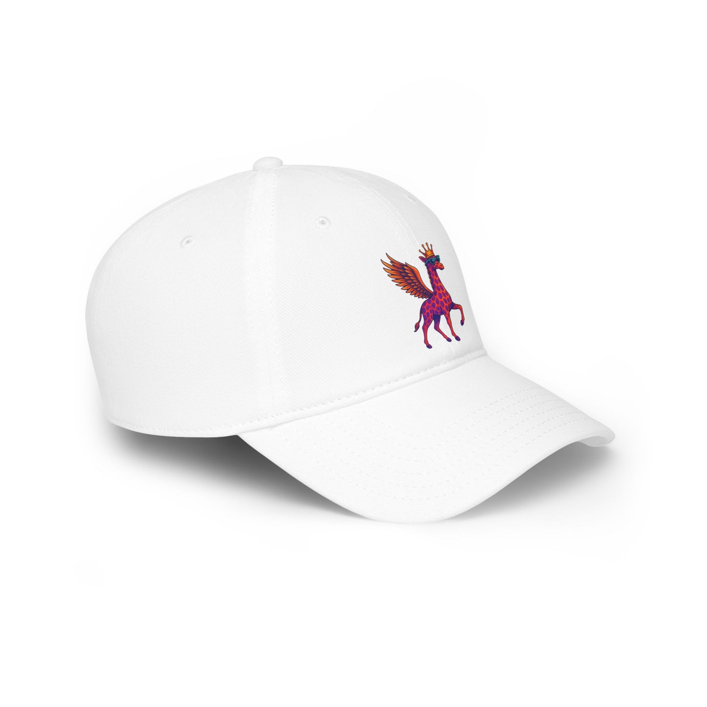 GFLY Incognito Royal Hat – Neon Crowned Giraffe Cap (Unisex)
