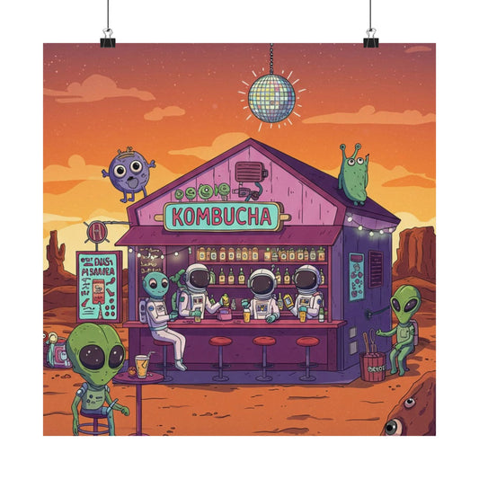 VBR8 Haawwt Kombucha Matte Vertical Posters