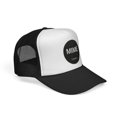 MIME by KASALA – Black & White Trucker Hat