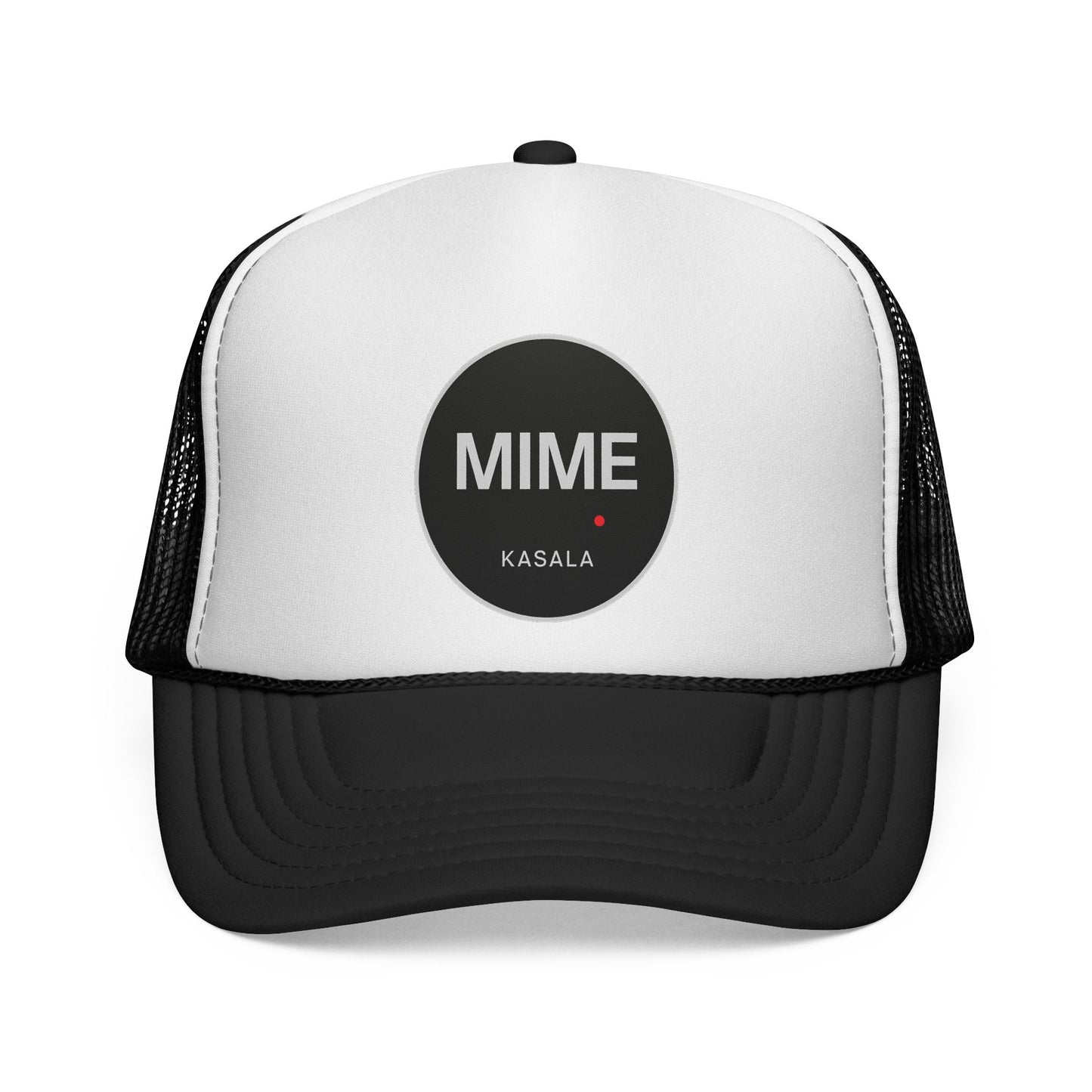 MIME by KASALA – Black & White Trucker Hat