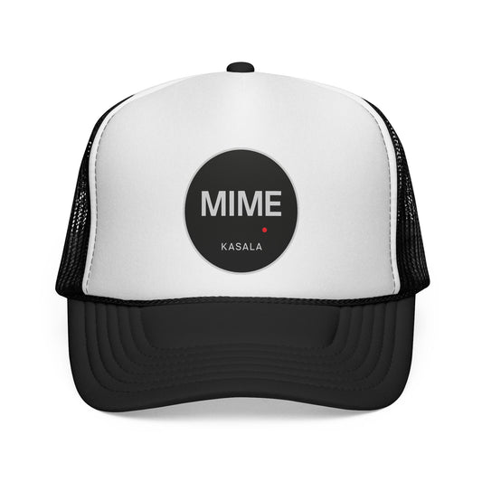 MIME by KASALA – Black & White Trucker Hat