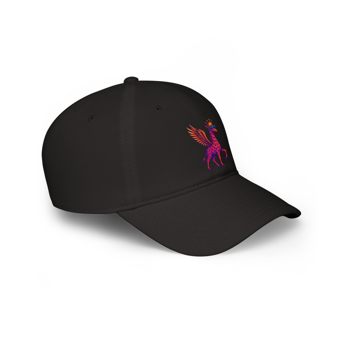 GFLY Incognito Royal Hat – Neon Crowned Giraffe Cap (Unisex)