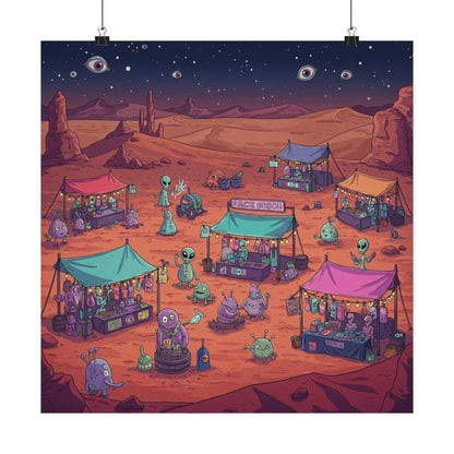 VBR8 Haawwt Village Matte Vertical Posters