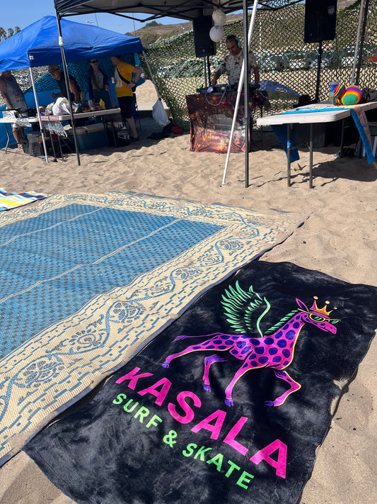 GFLY Royal Flight — KASALA Surf & Skate Beach Towel”