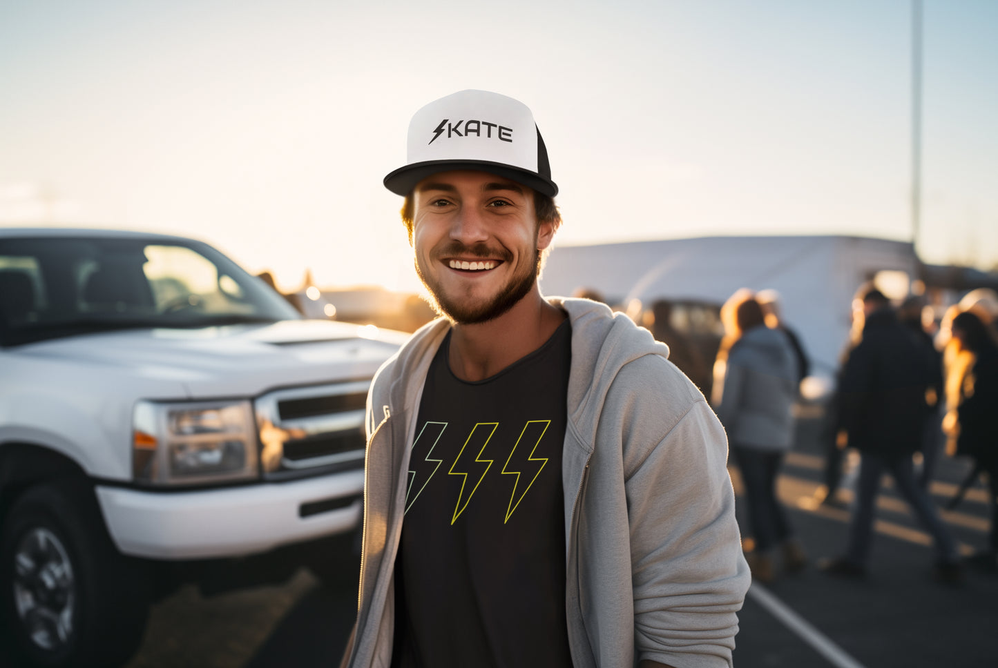 SKATE Bolt Trucker Hat