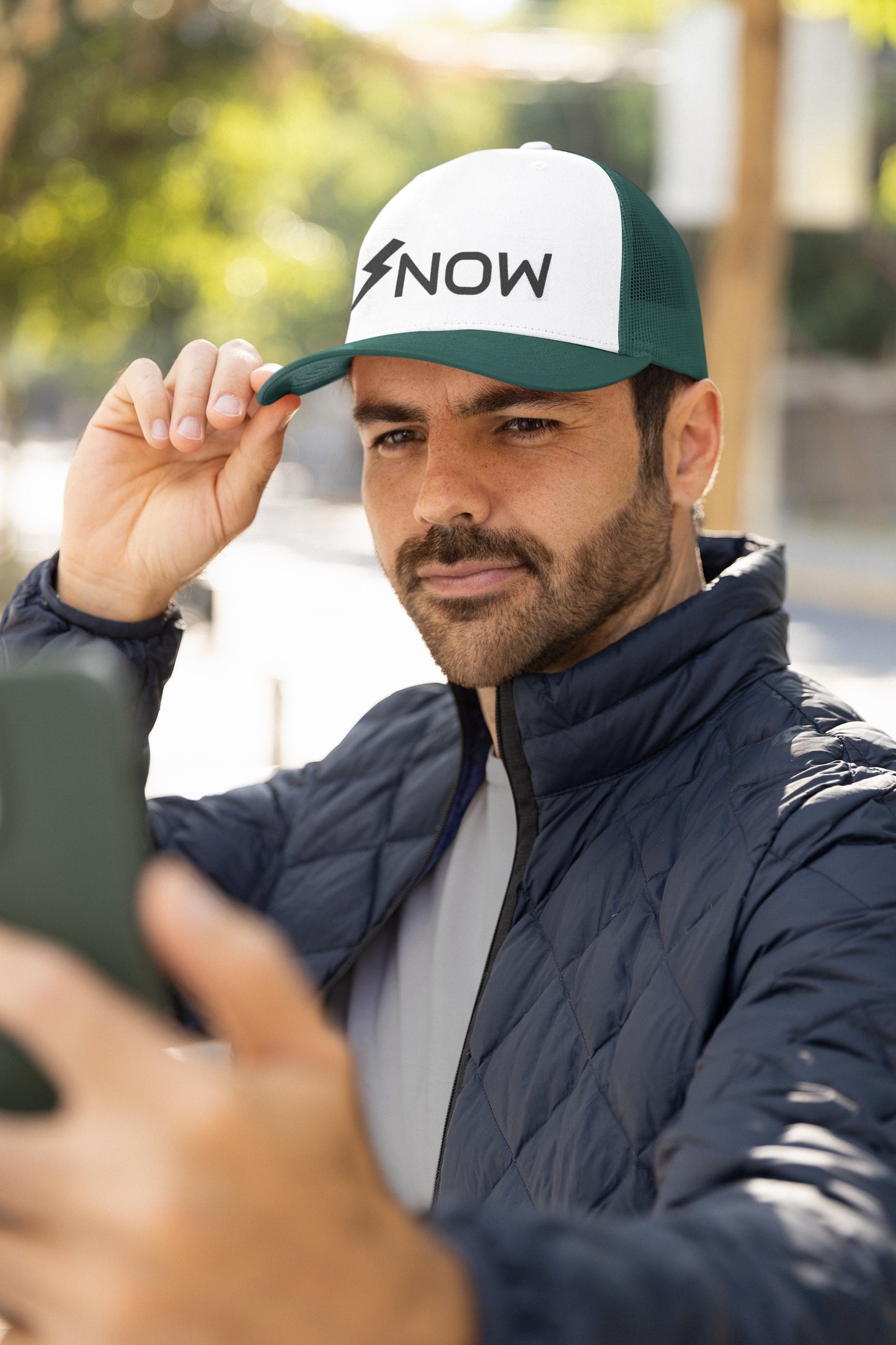 SNOW Bolt Trucker Hat