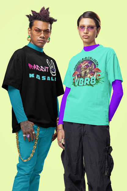 We Like it HAAWWT Event Tee Full Front VBR8 – 08.08.2025 Artist Lineup Shirt