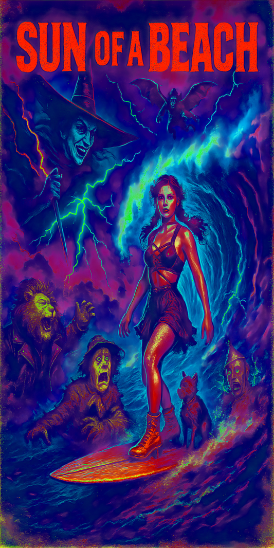 Sun Wear Under the Rainbow/SOBeach Towel